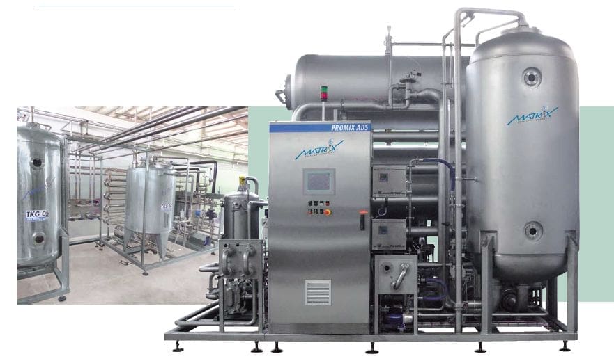 produzione di bevande gasate